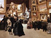 edouard Joseph Dantan Un Coin du Salon en 1880 oil on canvas